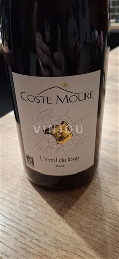 Roussillon Côtes-du-Roussillon Coste Mouré L'éveil du loup 2022