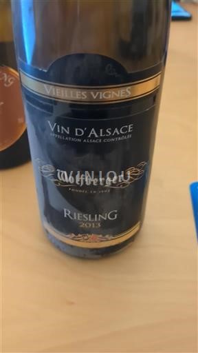 Alsacia Wolfberger Vieilles Vignes 2013