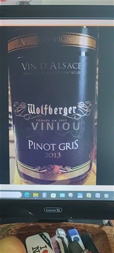 Алзас Аласас Wolfberger Vieilles Vignes 2013