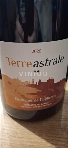Languedoc Terrasses-du-Larzac Domaine L'Eglisette Terre astrale 2020