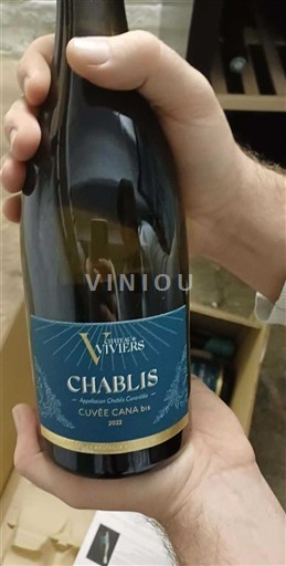 Burgundsko Chablis Les Viviers Cana 2022
