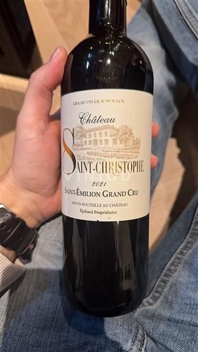 Bordeaux Saint-Émilion Grand Cru Grand Cru Château Saint-Christophe 2021