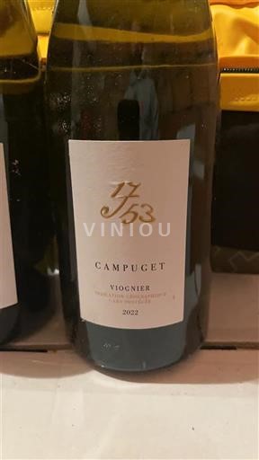 Languedoc-Roussillon Pays d'Oc Campuget 1753 Viognier 2022