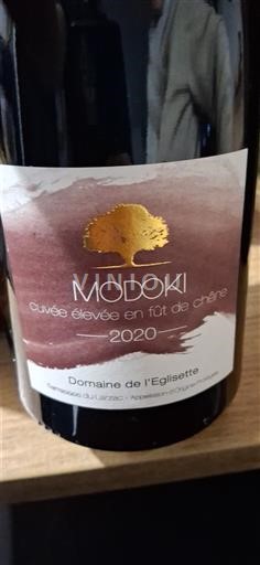 Sydvestfrankrig Côtes du Lot Domaine L'Egislette Modoki 2020
