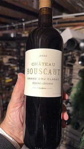 Bordeaux Pessac-Léognan Grand Cru Classé Château Bouscaut 2022