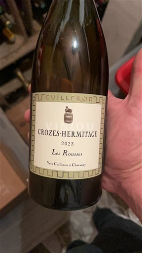 Vallée du Rhône Crozes-hermitage Yves Cuilleron Les Rousses 2023