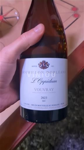 Vallée de la Loire Vouvray Bourillon Dorléans L'Oppidum 2023