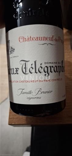 Vale do Ródano Châteauneuf-du-Pape Domaine Vieux Télégraphe La Crau 2021