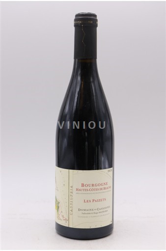 Burgundi Beaunen Ylämaat Grand Cru Domaine Cassiopée Les Paizets 2023