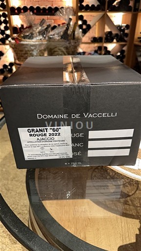 Corsica Ajaccio Domaine Vaccelli Granit 60 2022