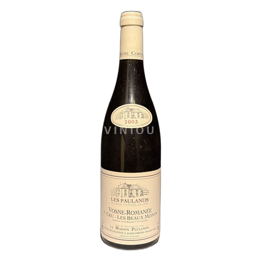 Burgundi Vosne-Romanée Premier Cru Les Paulands 1er Cru - Les Beaux Monts 2003