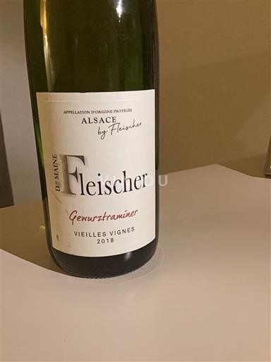 Alsasko Gewürztraminer Domaine Fleischer Gewurztraminer Vieilles Vignes 2018