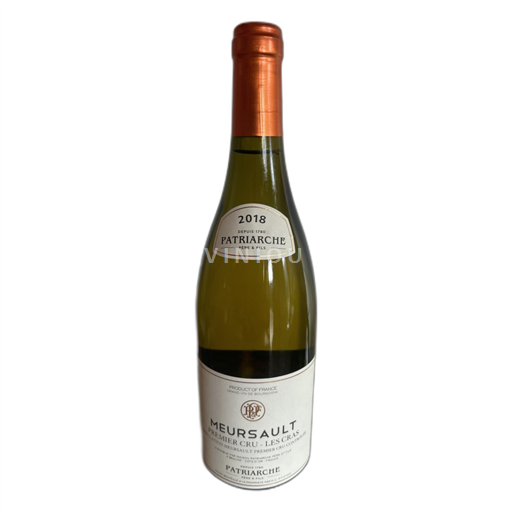 Bourgondië Meursault Patriarche Père & Fils Les Cras 2018
