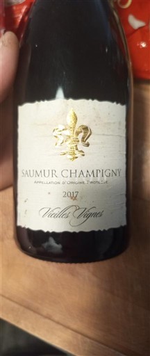 Loiren laakso Saumur-champigny Vieilles Vignes 2017