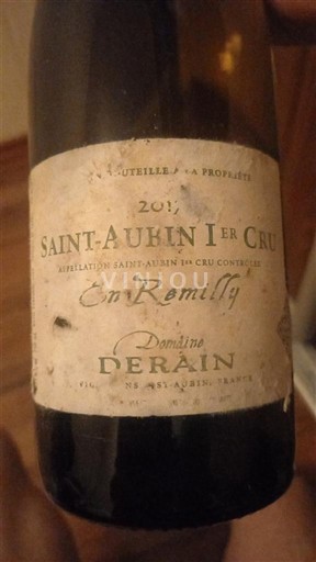 Borgonha Saint-Aubin Premier Cru Domaine Rain En Remilly 2017