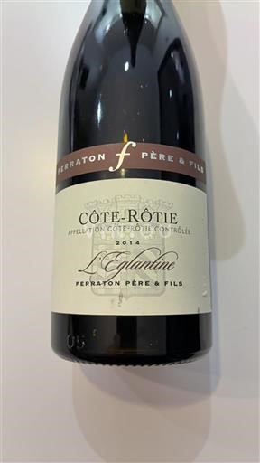 Vale do Ródano Côte-rôtie Ferraton Père & Fils Églantine 2014