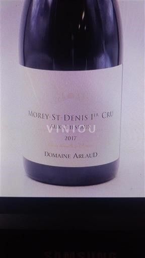 Bourgogne Morey-saint-denis Premier Cru Domaine Arlaud Aux Cheseaux 2017