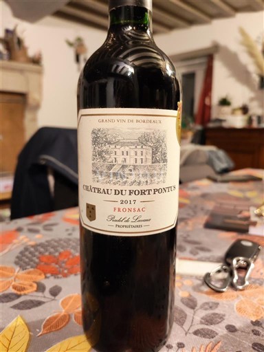 Bordeaux Fronsac Château Fort Pontus 2017 2017