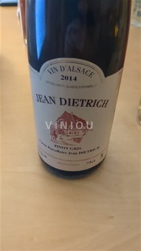 Alsacia Jean Dietrich Particulière Jean Dietrich 2014