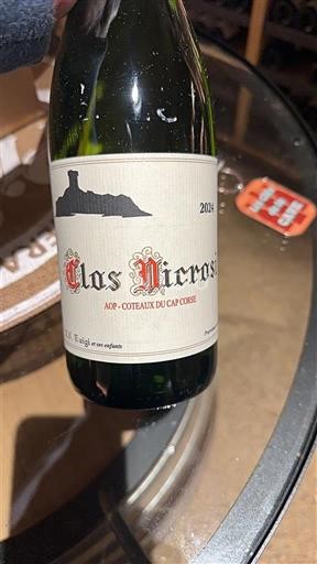 Corsica Coteaux du Cap Corse Clos Nicrosi 2024