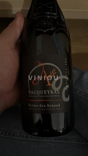 Rhônedalen Vacqueyras Ferme des Arnaud Icke årgångsbetecknad