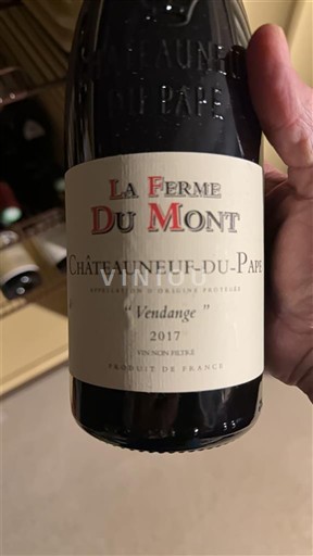 Rhônevallei Châteauneuf-du-Pape La Ferme du Mont Vendange 2017