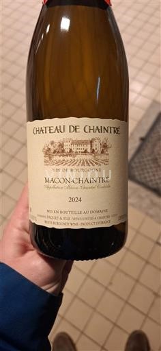 Burgundi Mâcon ja Mâcon-kylät Château Chaintré 2024