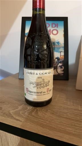 Rhônen laakso Châteauneuf-du-Pape Gigognan Esprit de Gigognan 2015