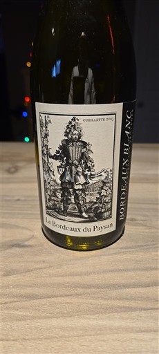 Bordeaux Bordeaux valkoviini Le Bordeaux du Paysan 2023