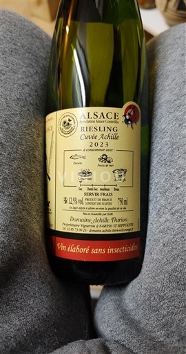 Alzacija Riesling Domaine Achille Thirion Achille 2023