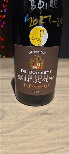 Rhône-dalen Saint-Joseph Domaine Boisseyt Les Garipelées 2020
