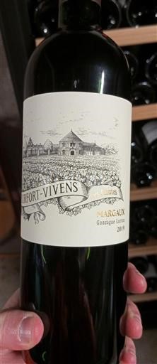 Bordeaux Margaux Grand Cru Château Rfort-Vivens 2019