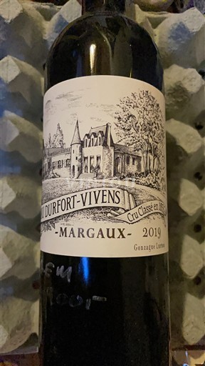 Bordeaux Margaux Grand Cru Château Rfort-Vivens 2019