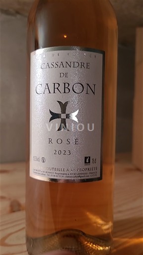Bordeaux Bordeaux rosé Cassandre de Carbon 2023