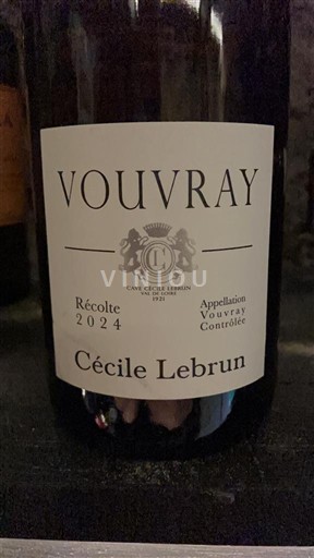 Loire Valley Vouvray Cécile Lebrun 2024