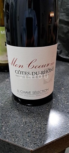 Rhônetal Côtes du Rhône J.L. Chave Sélection Mon Coeur 2020