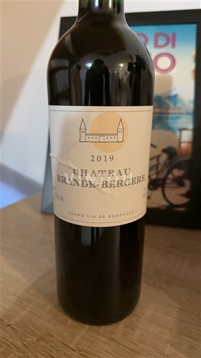 Bordeaux Bordeaux Supérieur Château Brande-Bergère 2019