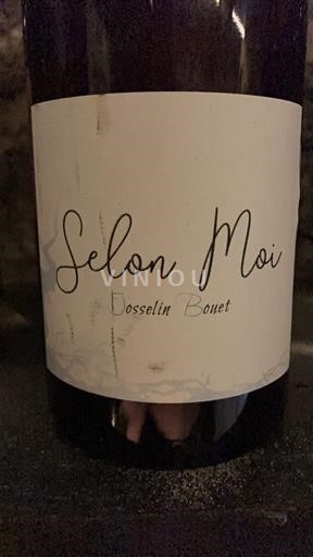 Vallée de la Loire Muscadet-sèvre-et-maine Dosselin Bouet Selon Moi 2022