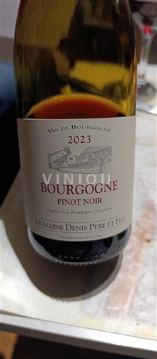 Bourgogne Domaine Nis Père et Fils Pinot noir 2023