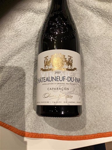 Valle del Ródano Châteauneuf-du-Pape. Ville Savoisy Caparaçon 2022