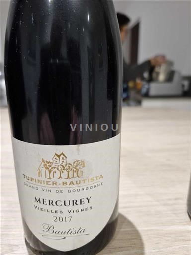 Bourgogne Mercurey Tupinier-Bautista Vieilles Vignes 2017
