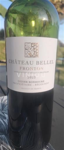 South West Fronton Château Bellel 2023