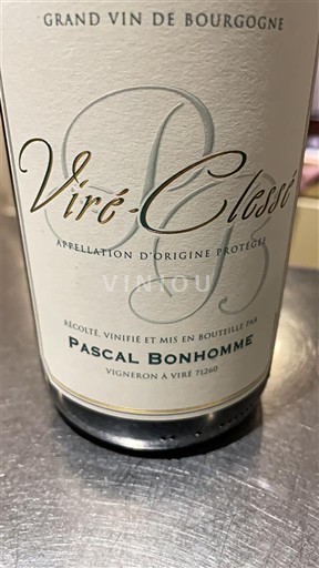 Burgundia Viré-clessé Pascal Bonhomme 2024