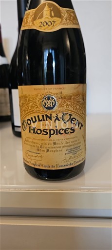 Beaujolais Moulin-à-vent Hospices de Romanèche-Thorins Moulin-à-Vent des Hospices 2007