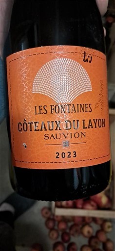 Údolí Loiry Coteaux-du-Layon Sauvion Les Fontaines 2023