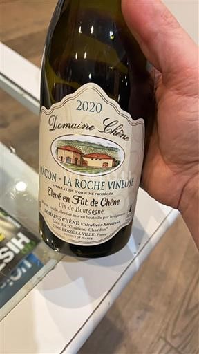 Burgundi Mâcon ja Mâcon-kylät Domaine Chêne Élevé en fût de chêne 2020