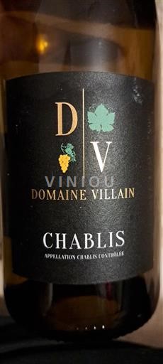 Burgundy Chablis Domaine Villain 2023