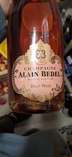Samppanja Alain Bedel Brut Rosé Ei vuosikertaa
