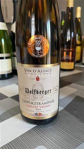 Alsacia Wolfberger Gewurztraminer Vieilles Vignes 2013