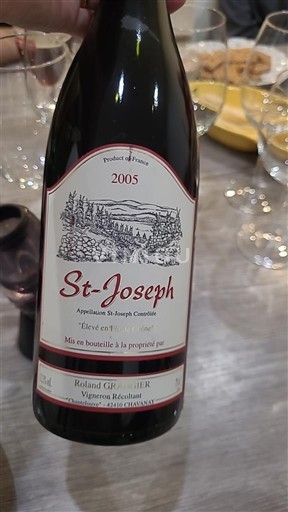 Vale do Ródano Saint-Joseph Roland Grangier 2005